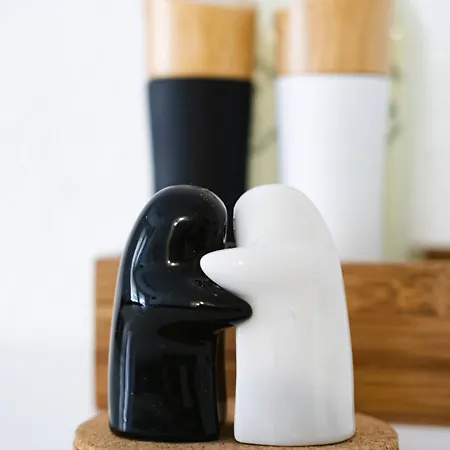 Apartamento студио черно и бяло